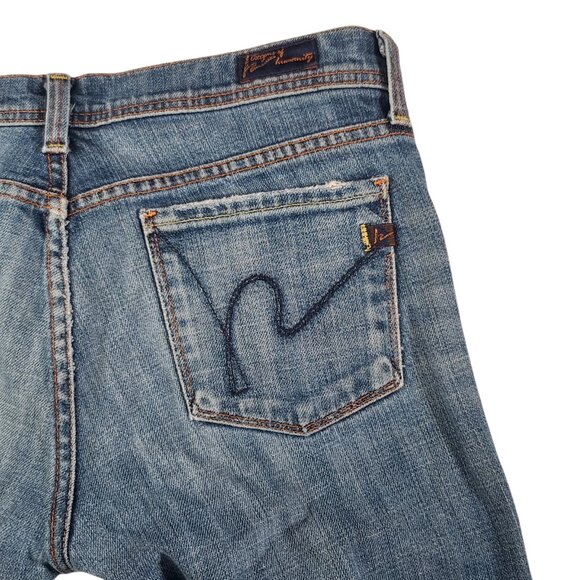 Citizens Of Humanity Jeans Womens 29 (29x29) Flare Low Rise Stretch Ingrid 002 - Picture 10 of 14